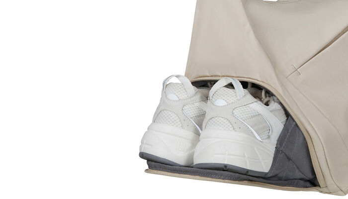 Poche latérale pour chaussures