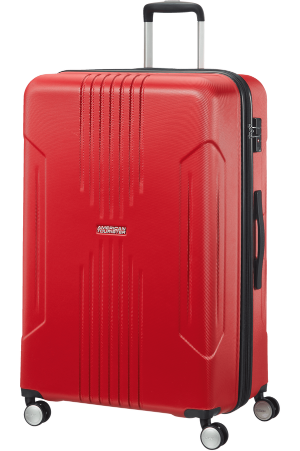 American Tourister Tracklite Spinner Expandable 78cm Flame Red