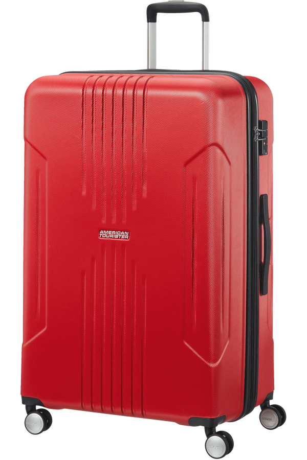 American Tourister Tracklite Spinner Expandable 78cm Flame Red