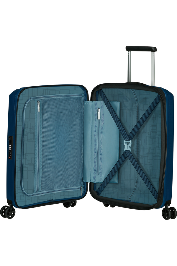 American Tourister Aerostep Spinner 55/20 Exp Tsa 55cm  Bleu marine American Tourister Aerostep Spinner 55/20 Exp Tsa 55cm  Bleu marine