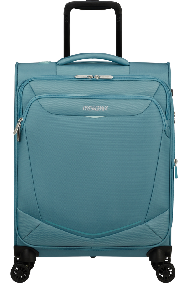American Tourister SummerRide Spinner S EXP TSA 55cm Bleu Vent