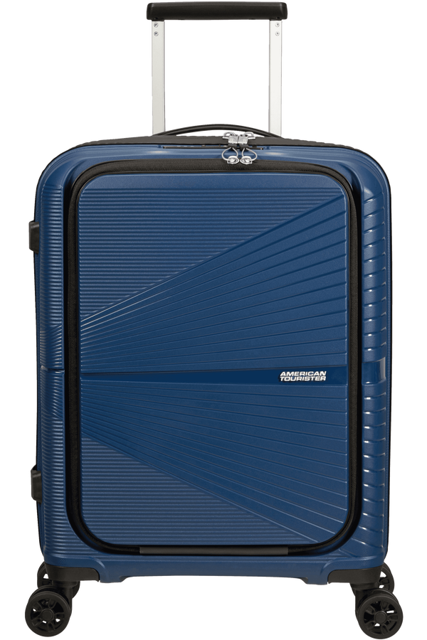 American Tourister Airconic Spinner Frontloader 15.6' 55cm  Bleu marine foncé