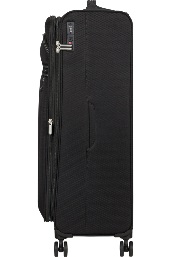 American Tourister Aerospin Spinner Expandable L  Zwart