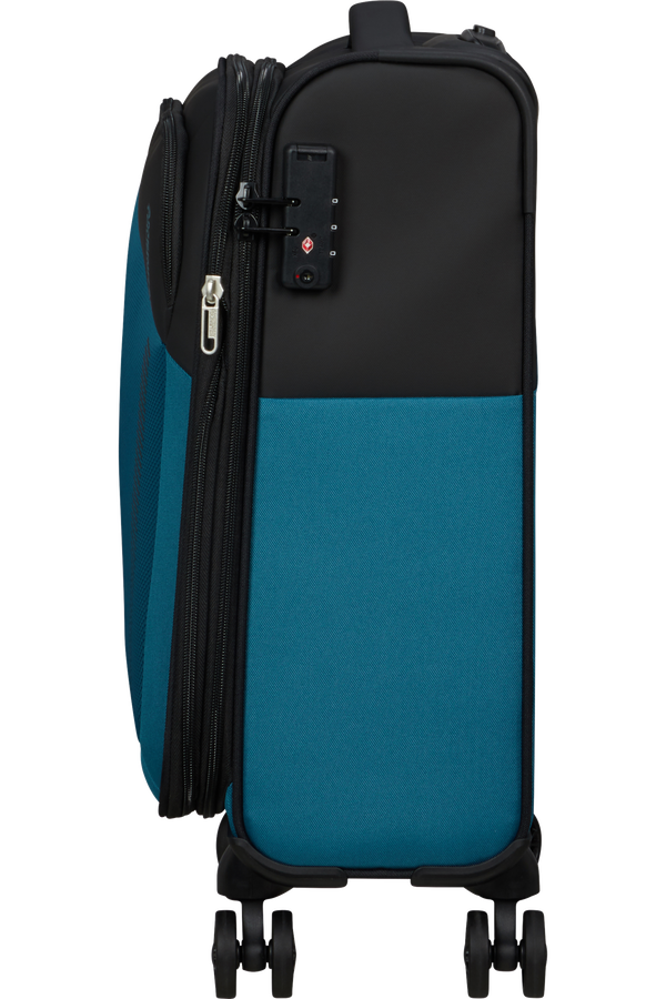 American Tourister Daring Dash Spinner Expandable TSA S  Noir/Bleu American Tourister Daring Dash Spinner Expandable TSA S  Noir/Bleu