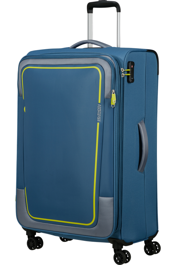 American Tourister Pulsonic Spinner Expandable 81 cm  Coronet Blue American Tourister Pulsonic Spinner Expandable 81 cm  Coronet Blue