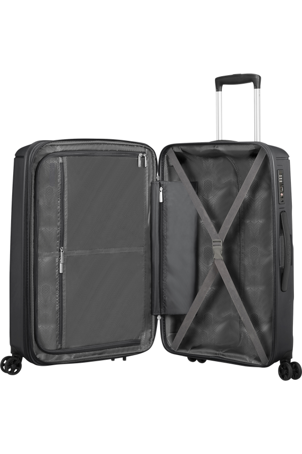 American Tourister Sunside Spinner Expandable 68cm  Noir