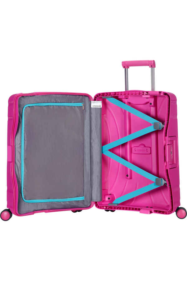 American Tourister Lock'n'Roll Handbagage koffer met 4 wielen 40x55x20cm Dynamic Pink