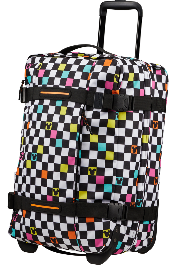American Tourister Urban Track Disney Duffle with Wheels Disney S  Mickey Check American Tourister Urban Track Disney Duffle with Wheels Disney S  Mickey Check
