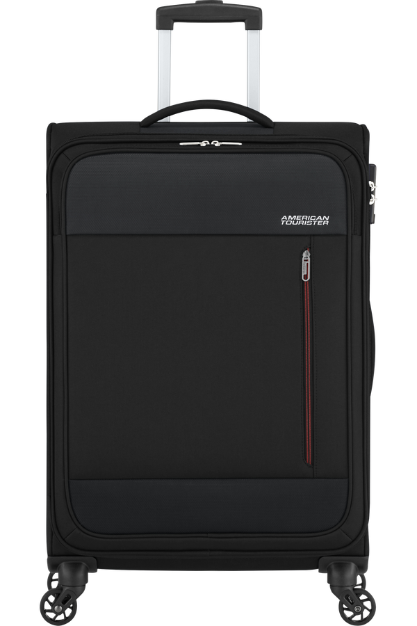 American Tourister Heat Wave Spinner TSA 68cm Jet Black