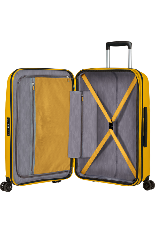 American Tourister Bon Air Dlx Spinner TSA Expandable 66cm  Jaune clair American Tourister Bon Air Dlx Spinner TSA Expandable 66cm  Jaune clair