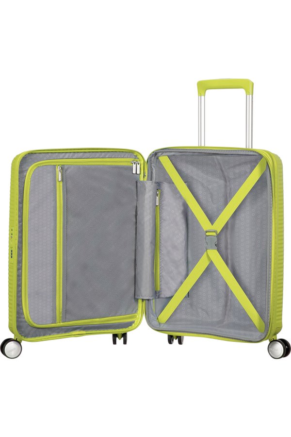 American Tourister Soundbox Spinner extensible 55cm Tropical Lime American Tourister Soundbox Spinner extensible 55cm Tropical Lime