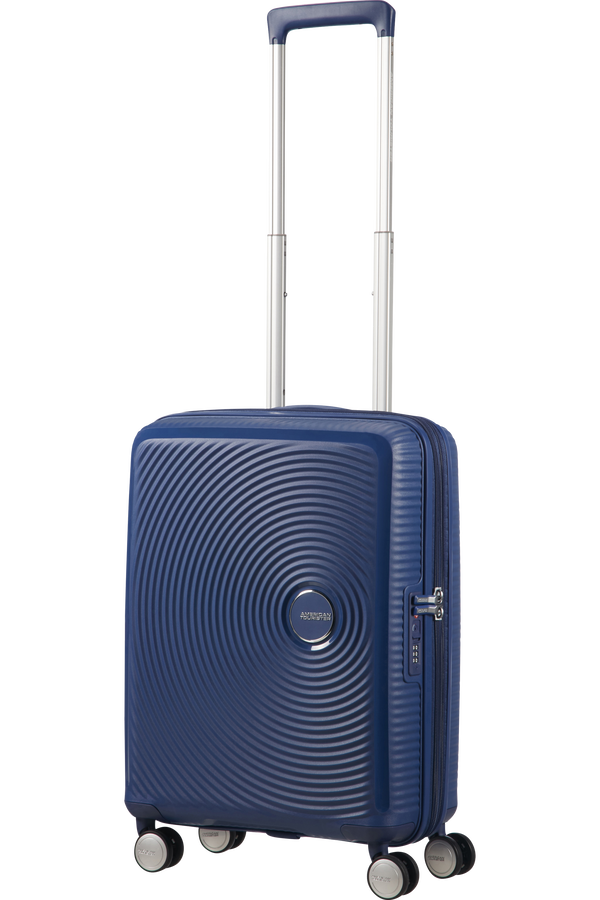 American Tourister Soundbox Spinner uitbreidbaar 55cm Midnight Navy