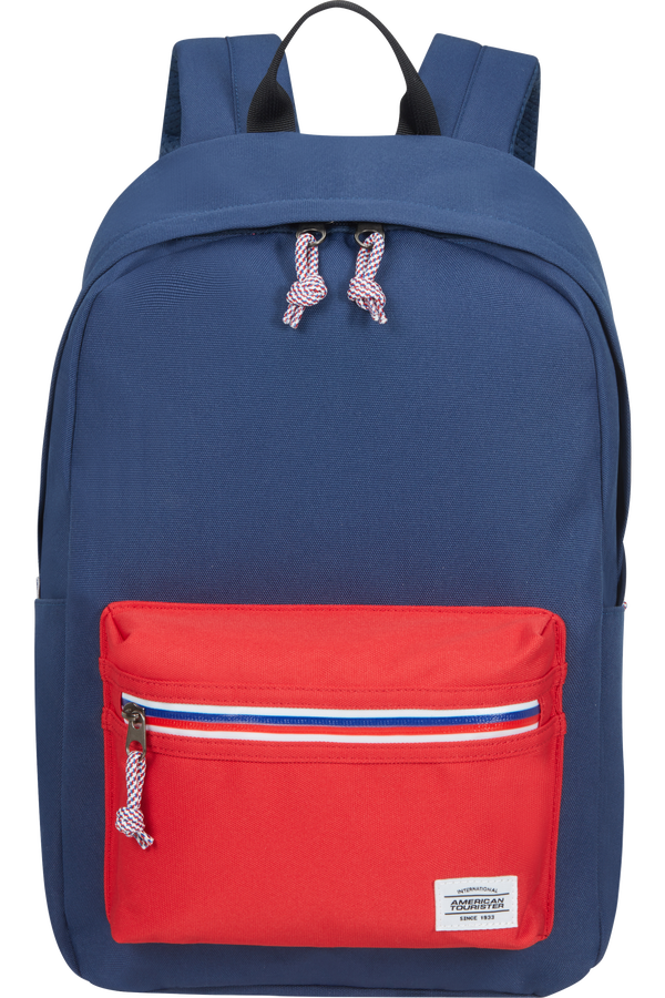 American Tourister Upbeat Backpack ZIP  Bleu marine/Rouge