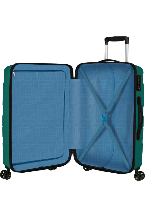Jetdriver 3.0 67cm Valise &agrave; 4 roues | American Tourister Jetdriver 3.0 Spinner 67/24 TSA 67cm  Sporty Teal