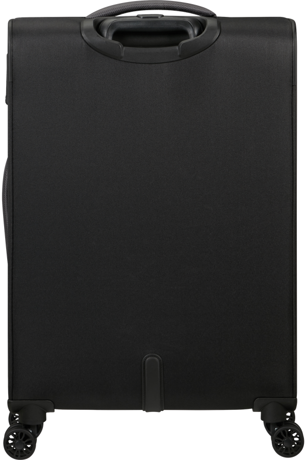 American Tourister Pulsonic Spinner Expandable 68cm  Asphalt Black American Tourister Pulsonic Spinner Expandable 68cm  Asphalt Black