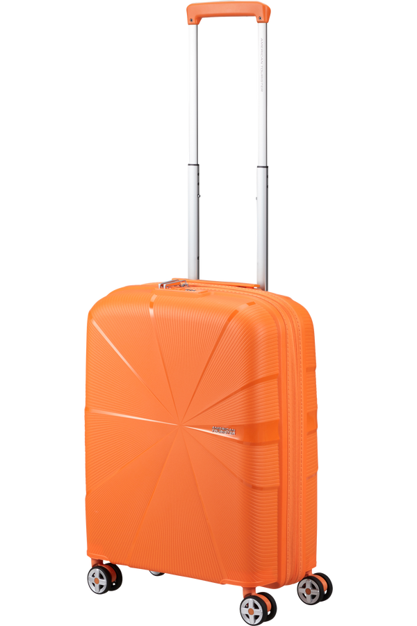 American Tourister StarVibe Spinner Expandable TSA 55cm Papaya Smoothie American Tourister StarVibe Spinner Expandable TSA 55cm Papaya Smoothie