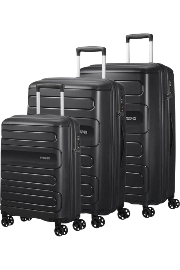 American Tourister Sunside 3 Pc Set C Zwart