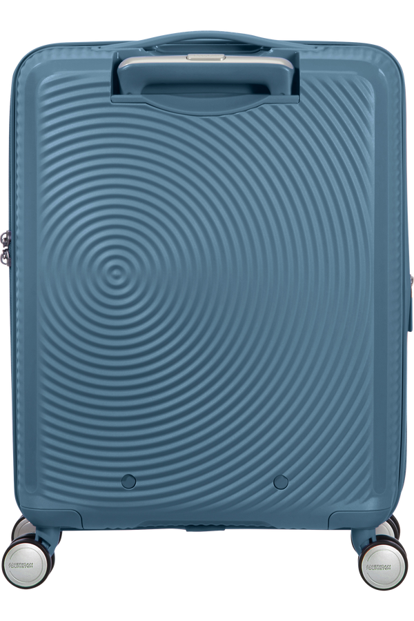 American Tourister Soundbox Spinner Expandable 55cm  Stone Blue American Tourister Soundbox Spinner Expandable 55cm  Stone Blue