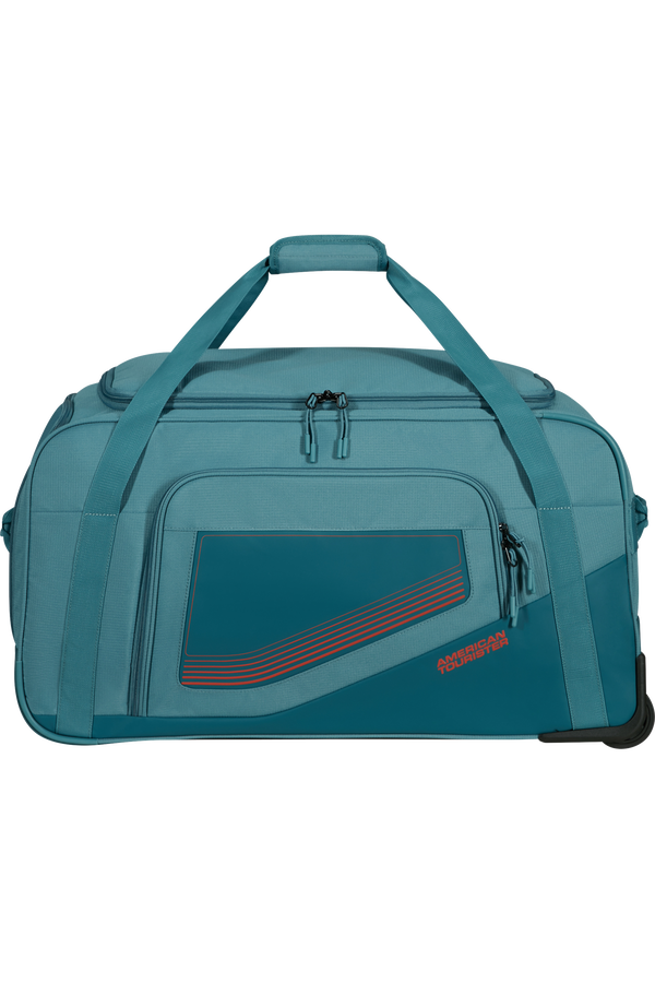 American Tourister City Racer Duffle with Wheels M Pétrole