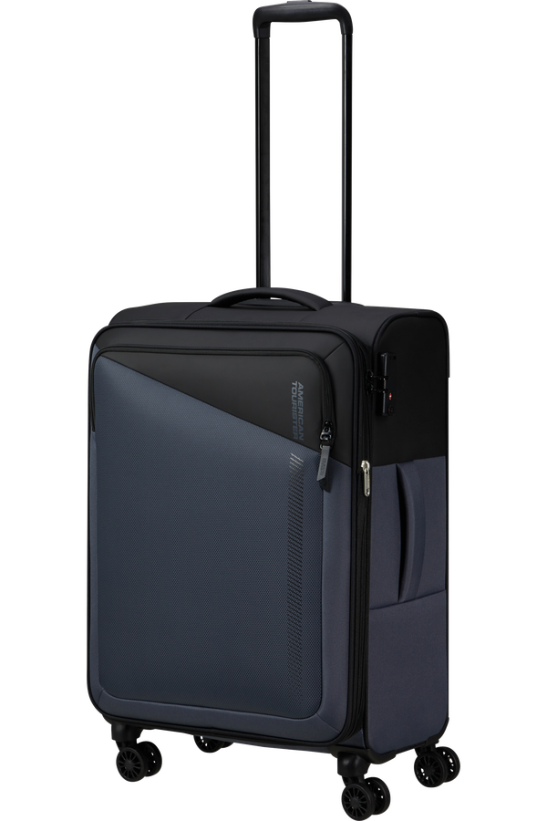American Tourister Daring Dash Spinner Expandable TSA M  Noir/Gris American Tourister Daring Dash Spinner Expandable TSA M  Noir/Gris