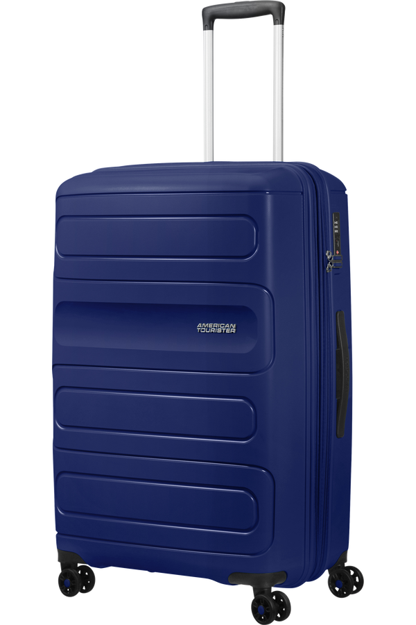 American Tourister Sunside Spinner Expandable 77cm  Bleu marine foncé American Tourister Sunside Spinner Expandable 77cm  Bleu marine foncé