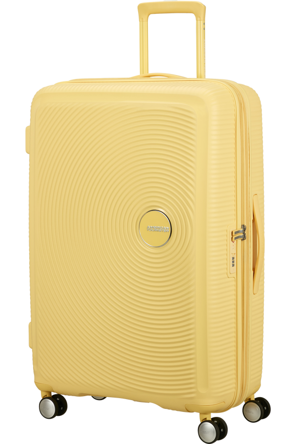 American Tourister SoundBox Spinner TSA Expandable 77cm  Pastel Yellow