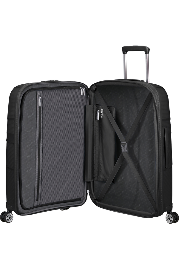 American Tourister StarVibe Spinner Expandable TSA 67cm Zwart