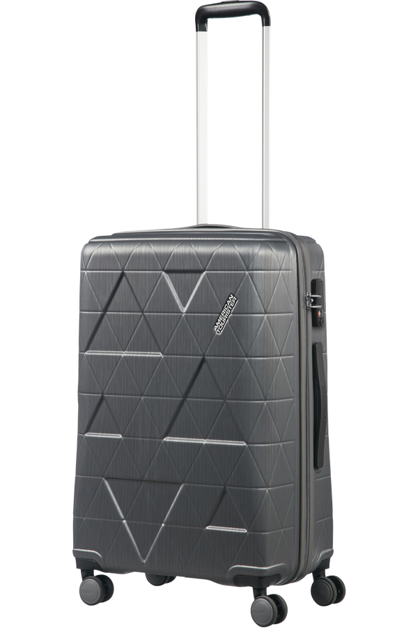 American Tourister Triangolo Spinner TSA 67cm  Asphalt Grey