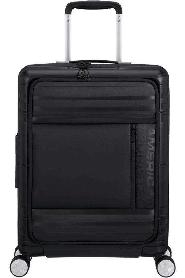 American Tourister Hello Cabin Spinner TSA Coated 55cm  Noir Onyx