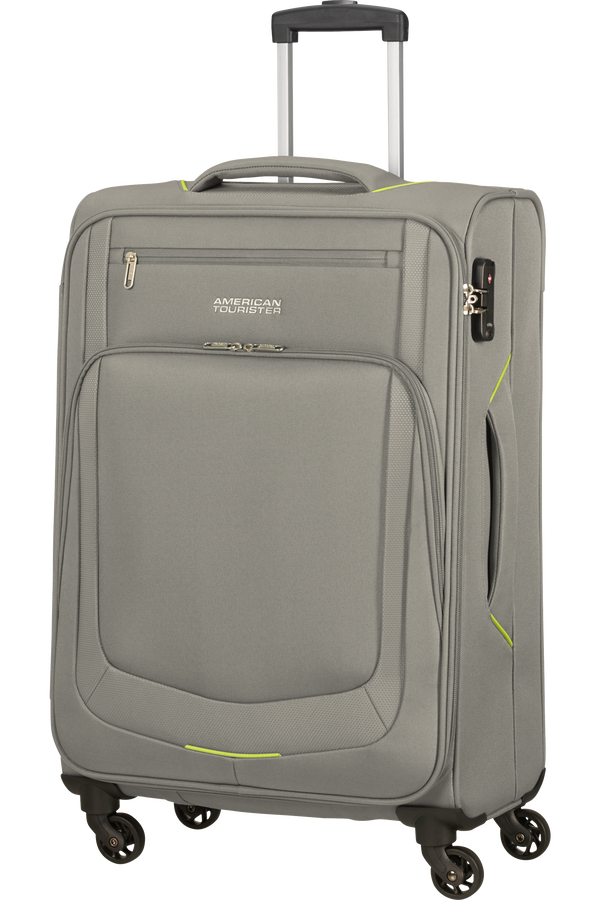 American Tourister Summer Session Spinner TSA M  Grey/Lime