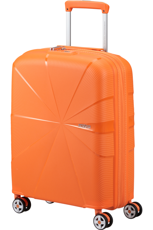 American Tourister StarVibe Spinner Expandable TSA 55cm Papaya Smoothie American Tourister StarVibe Spinner Expandable TSA 55cm Papaya Smoothie