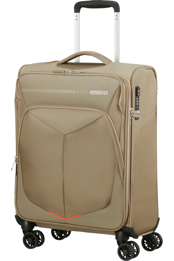 American Tourister Summerfunk Spinner Strict TSA 55cm  Beige American Tourister Summerfunk Spinner Strict TSA 55cm  Beige