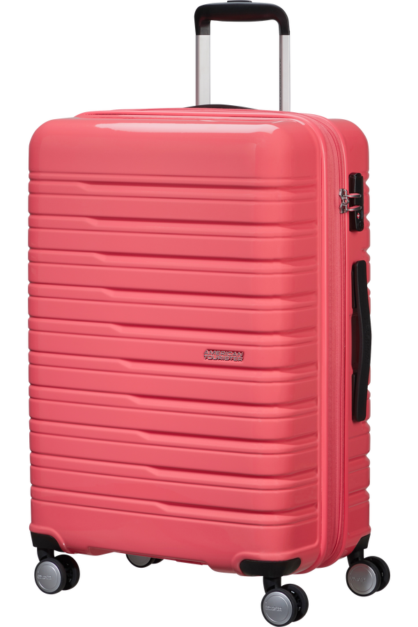 American Tourister Flashline Pop Spinner Exp TSA 67cm  Coral Pink