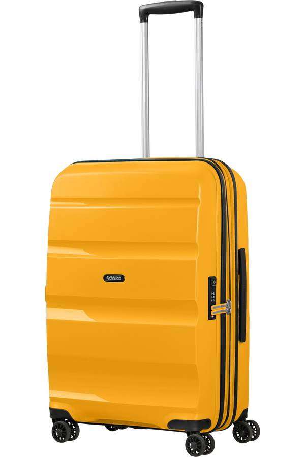 American Tourister Bon Air Dlx Spinner TSA Expandable 66cm  Light Yellow