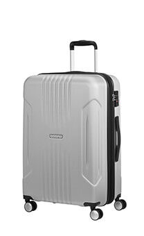 American Tourister Tracklite Spinner Expandable TSA 67cm  Silver