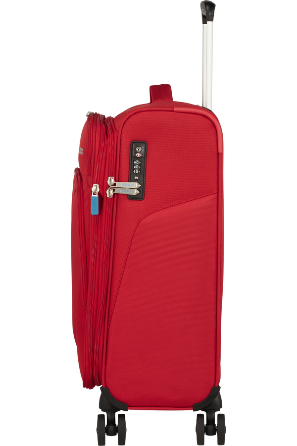 American Tourister Summerfunk Spinner Exp TSA 55cm  Rood