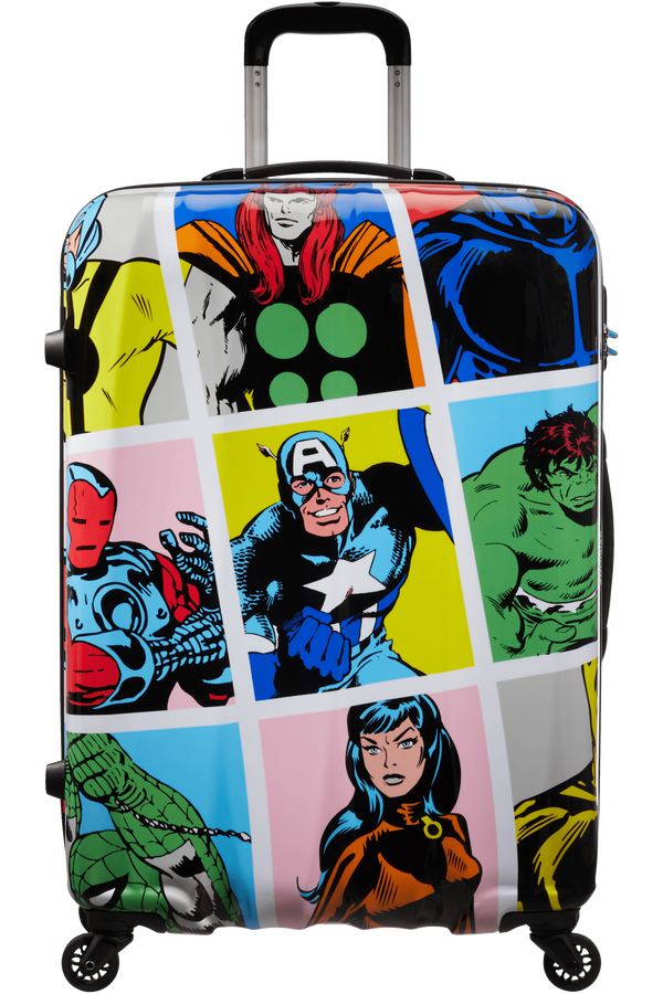 American Tourister Marvel Legends Spinner Alfatwist 75cm  Marvel Pop Art