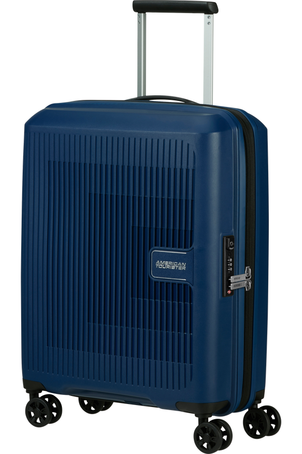American Tourister Aerostep Spinner 55/20 Exp Tsa 55cm  Bleu marine American Tourister Aerostep Spinner 55/20 Exp Tsa 55cm  Bleu marine
