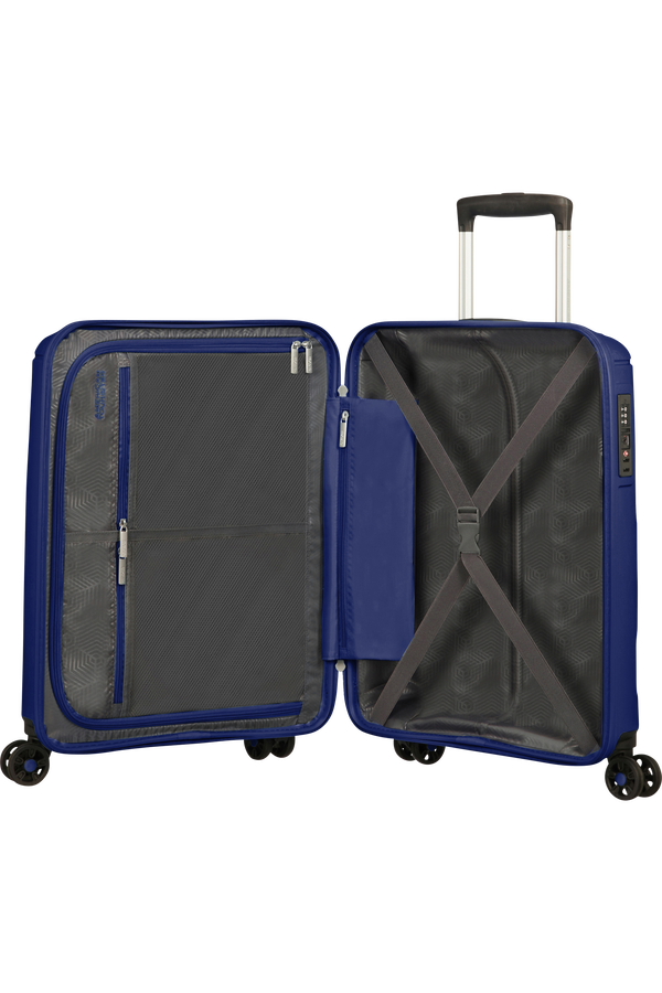 American Tourister Sunside Spinner 55cm  Bleu marine foncé American Tourister Sunside Spinner 55cm  Bleu marine foncé