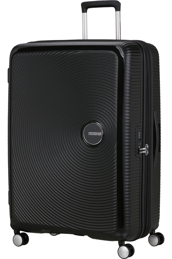 American Tourister SoundBox Spinner TSA Expandable 80cm  Bass Black
