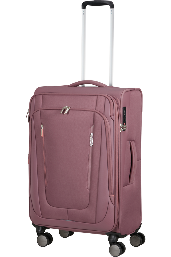 American Tourister Wanderlite Spinner EXP TSA M  Galactic Mauve