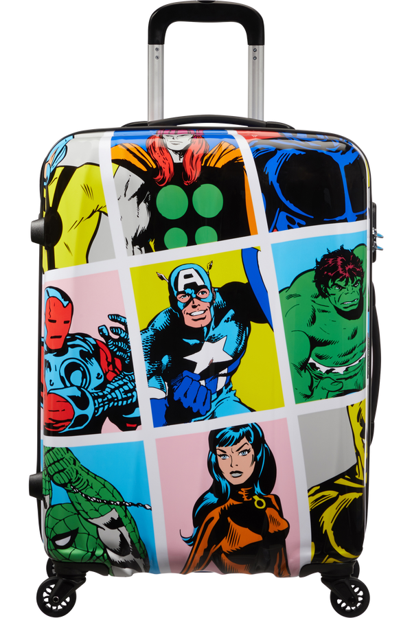 American Tourister Marvel Legends Spinner Alfatwist 65cm  Marvel Pop Art