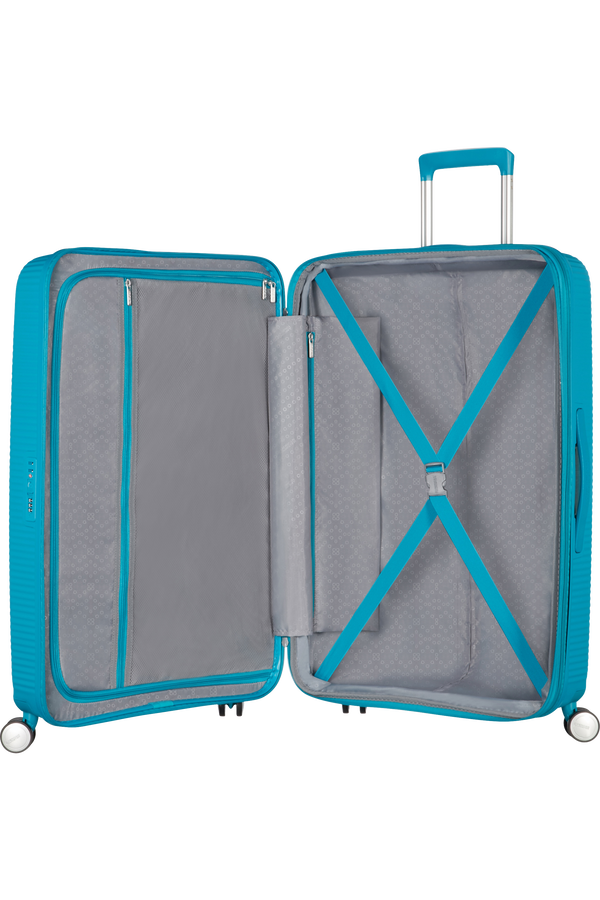 American Tourister Soundbox Spinner extensible 77cm Summer Blue