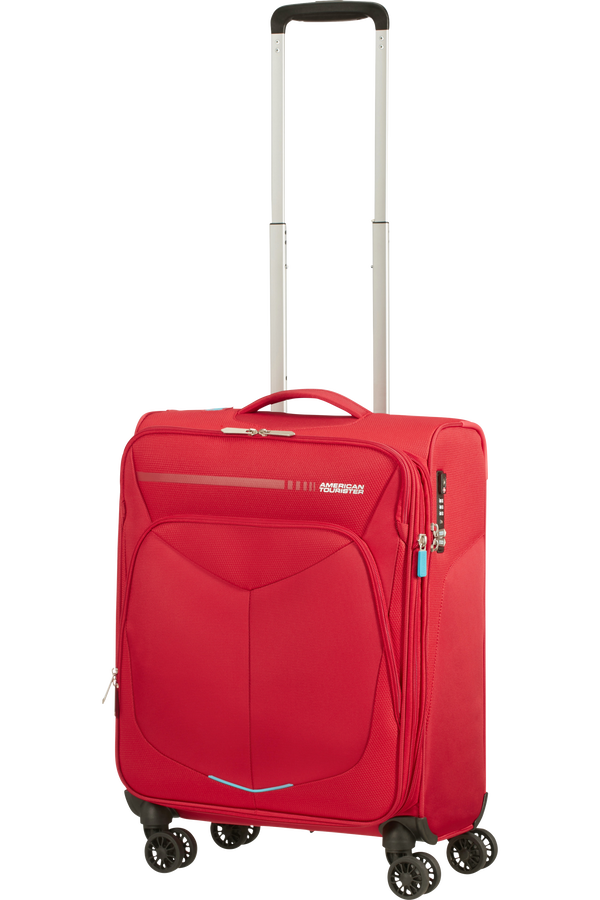 American Tourister Summerfunk Spinner Exp TSA 55cm  Rood