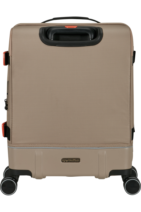 American Tourister Urban Track Spinner S TSA Coated 55cm  Beige/Orange American Tourister Urban Track Spinner S TSA Coated 55cm  Beige/Orange