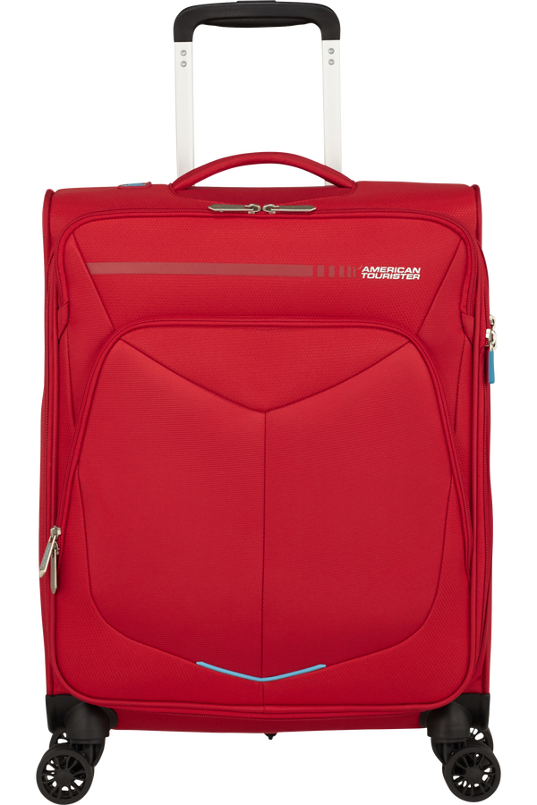 American Tourister Summerfunk Spinner Exp TSA 55cm  Rouge