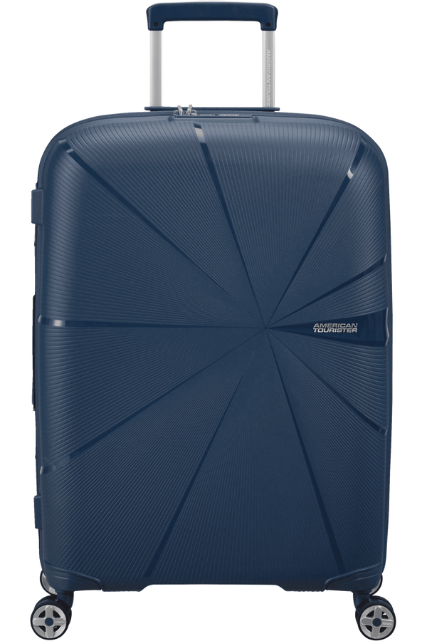 American Tourister Starvibe Spinner Expandable TSA 67cm  Navy
