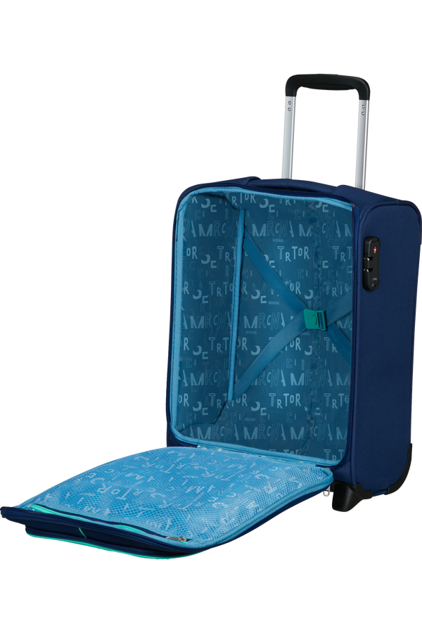 American Tourister Sea Seeker Upright Underseater Tsa 45cm  Combat Navy