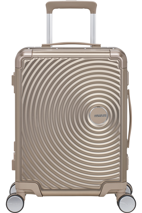 American Tourister Soundbox Alu Spinner TSA 55cm  Brons