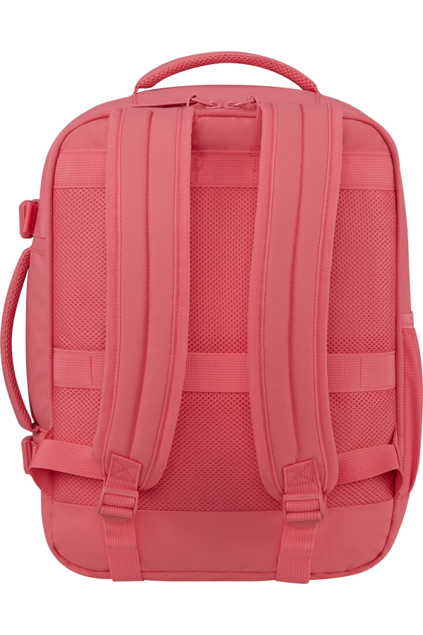 American Tourister Take2cabin Casual Backpack Puff S/M  Pink Glitch